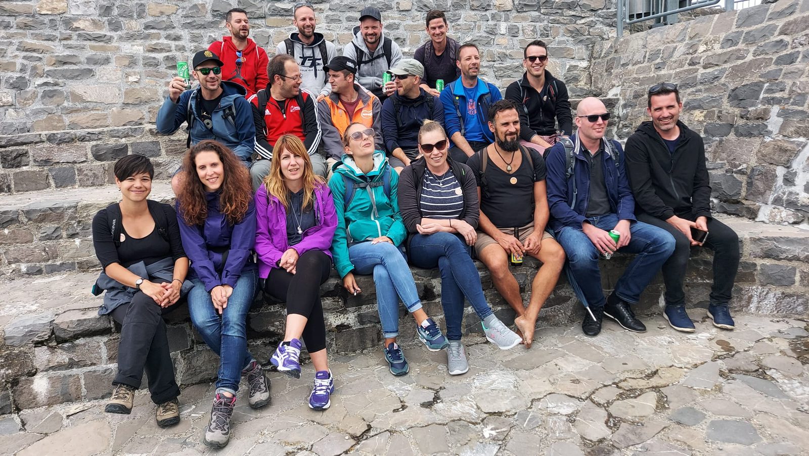 Gruppenfoto auf dem Stanserhorn 2020