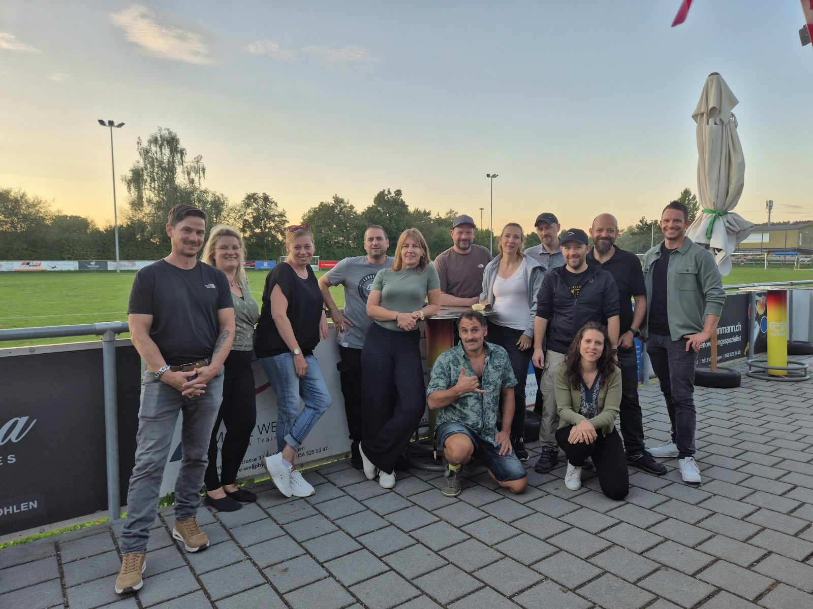 Gruppenfoto des Villmerger Jahrgängervereins 1983 nach dem Güggi-Trail 2026