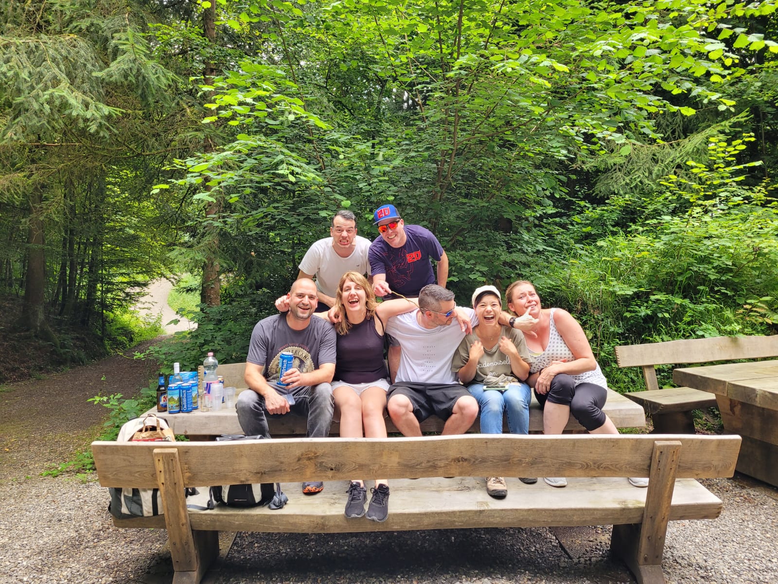 Wanderung Bank